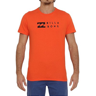 Camiseta Billabong United I Masculina Vermelho