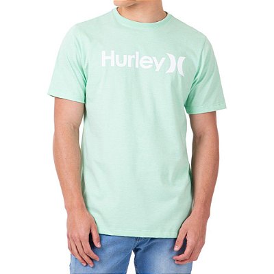 Camiseta Hurley O&O Solid Masculina Verde