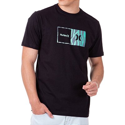 Camiseta Hurley Tiger Masculina Preto