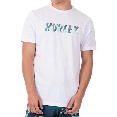 Camiseta Hurley Fastlane Masculina Branco