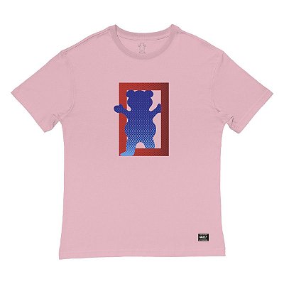 Camiseta Grizzly Out Of The Box SS Masculina Rosa