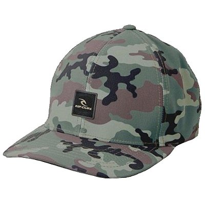 Boné Rip Curl Aba Curva Hydro Camuflado