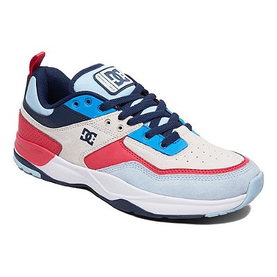 Tênis DC Shoes E.Tribeka SE Masculino Azul Claro/Vermelho