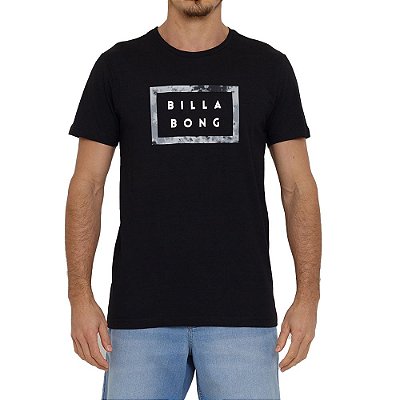 Camiseta Billabong Die Cut IV Masculina Preto