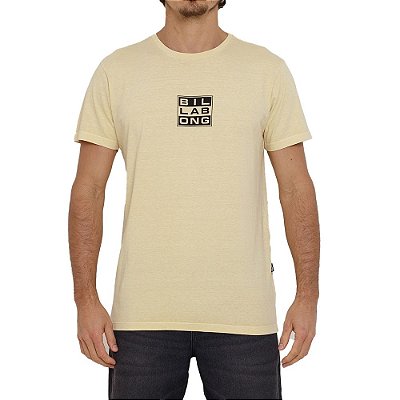 Camiseta Billabong Hemp Arch Masculina Amarelo