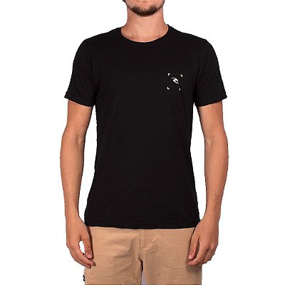 Camiseta Rip Curl Ultimate 10M Tee Masculina Preto