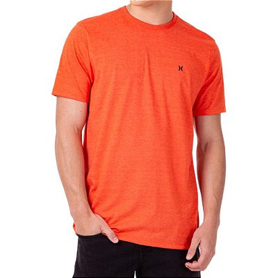 Camiseta Hurley Mini Icon Masculina Vermelho Mescla