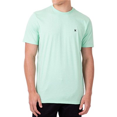 Camiseta Hurley Mini Icon Oversize Masculina Verde Mescla