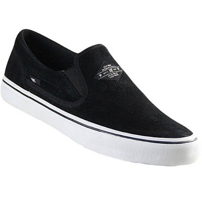 Tênis DC Shoes Slipon SL Masculino Preto/Branco