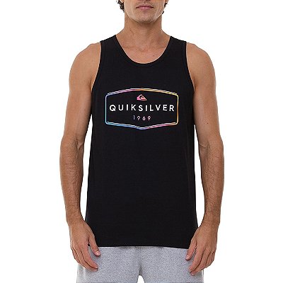 Regata Quiksilver Stear Clear Masculina Preto