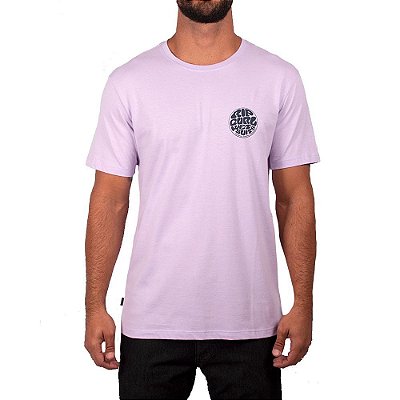 Camiseta Rip Curl Wettie Essentials Tee Masculina Roxo