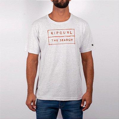 Camiseta Rip Curl Boxed Tee Masculina Off White