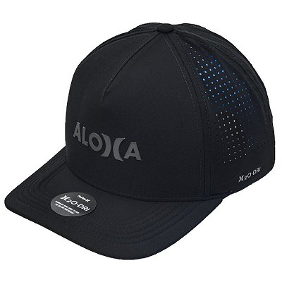 Boné Hurley Aba Curva Aloha Masculino Preto