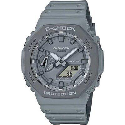 Relógio G-Shock GA-2110ET-8ADR Masculino Cinza