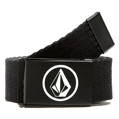 Cinto Volcom Circle Stone Preto