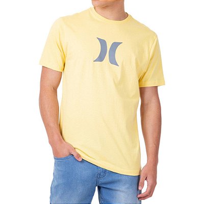 Camiseta Hurley Icon Masculina Amarelo