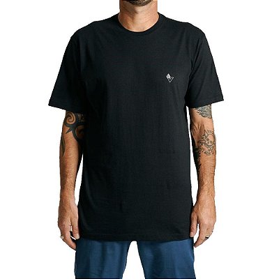 Camiseta Volcom Stone Masculina Preto