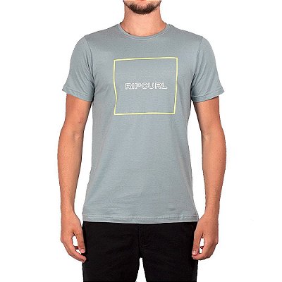 Camiseta Rip Curl Gabe Tee Masculina Verde Claro
