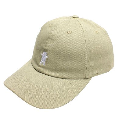 Boné Grizzly Aba Curva OG Bear Dad Hat Strapback Caqui