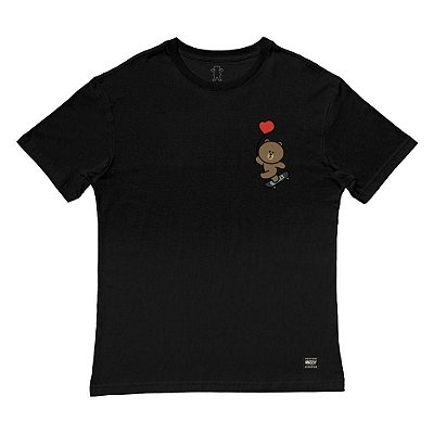 Camiseta Grizzly Float On SS Masculina Preto
