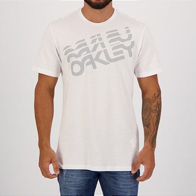 Camiseta Oakley New Graphic Tee II Masculina Branco