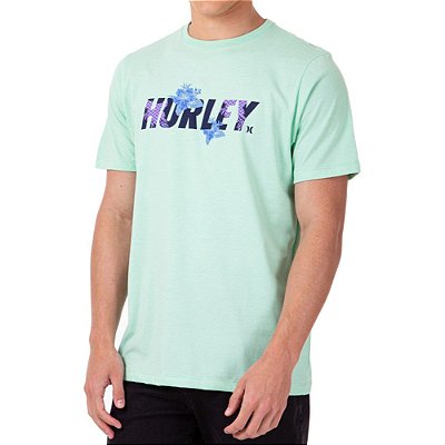 Camiseta Hurley Fastlane 2 Masculina Verde
