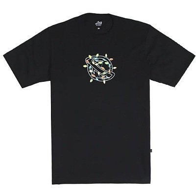 Camiseta Lost Saturn Shine Masculina Preto