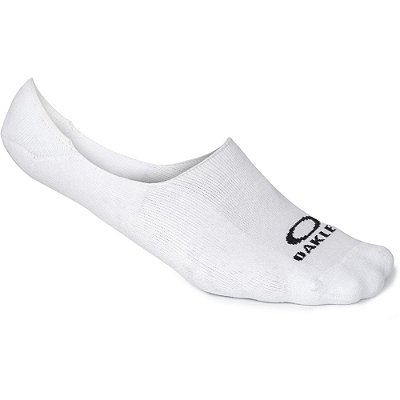 Meia Oakley Invisible Socks Kit 2 Pares Branco