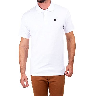 Camiseta Oakley Patch 2.0 Polo Masculina Branco