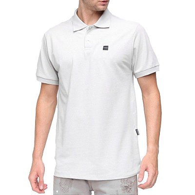 Camiseta Oakley Patch 2.0 Polo Masculina Cinza