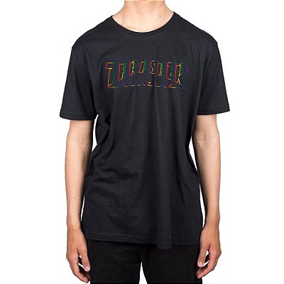 Camiseta Thrasher Spectrum Masculina Preto