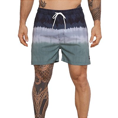 Bermuda RVCA Boardshort Manic Elastic II 17 Masculina Roxo