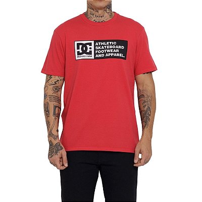 Camiseta DC Shoes Density Zone Masculina Vermelho
