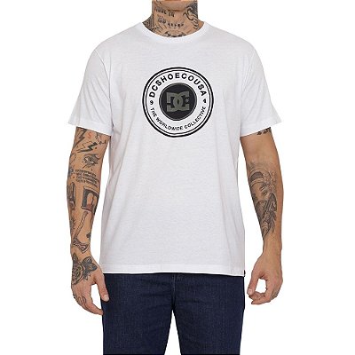 Camiseta DC Shoes Shoe Co Collective Masculina Branco