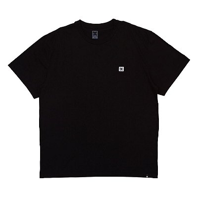 Camiseta DC Shoes Supertransfer Plus Size Masculina Preto