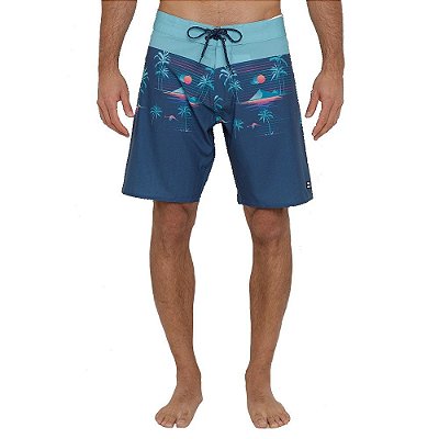 Bermuda Billabong Boardshort Tribong Pro Masculina Azul