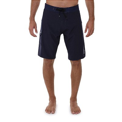 Bermuda Quiksilver Surfsilk Signature 21 Masculina Marinho