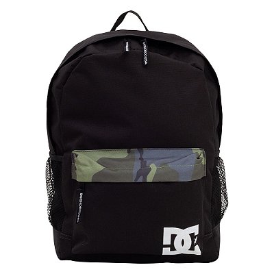 Mochila DC Shoes Backsider Seasonal 4 Preto/Camuflado