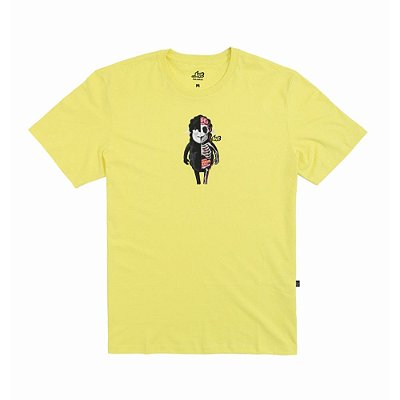 Camiseta Lost Anatomic Masculina Amarelo