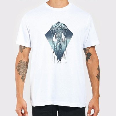 Camiseta MCD Jellyfish Masculina Branco