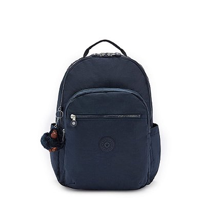 Mochila Kipling Seoul True Blue Tonal Azul Marinho