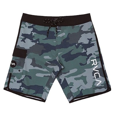 Bermuda RVCA Boardshort Eastern III 20 Masculina Verde