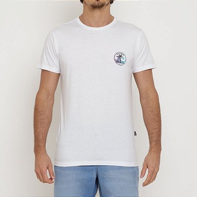 Camiseta Billabong Yin And Wave Masculina Branco