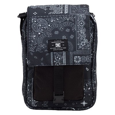 Shoulder Bag DC Shoes Explorer Satchel 2 Preto/Branco