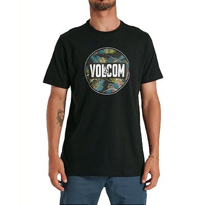 Camiseta Volcom Liberated Masculina Preto