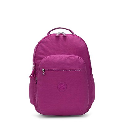 Mochila Kipling Seoul Bright Pink Rosa Escuro