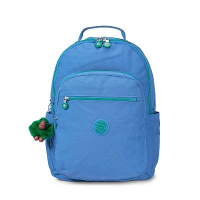 Mochila Kipling Seoul Artistic Blue Azul/Verde