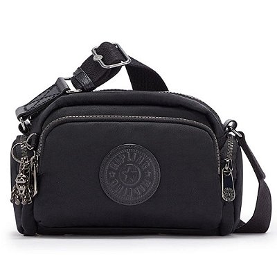 Bolsa Kipling Jenera Mini Rich Black Preto