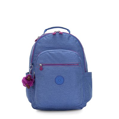 Mochila Kipling Seoul Dew Blue Azul