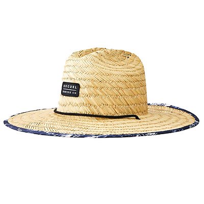 Chapéu Rip Curl Mix Up Straw Marrom/Azul Marinho